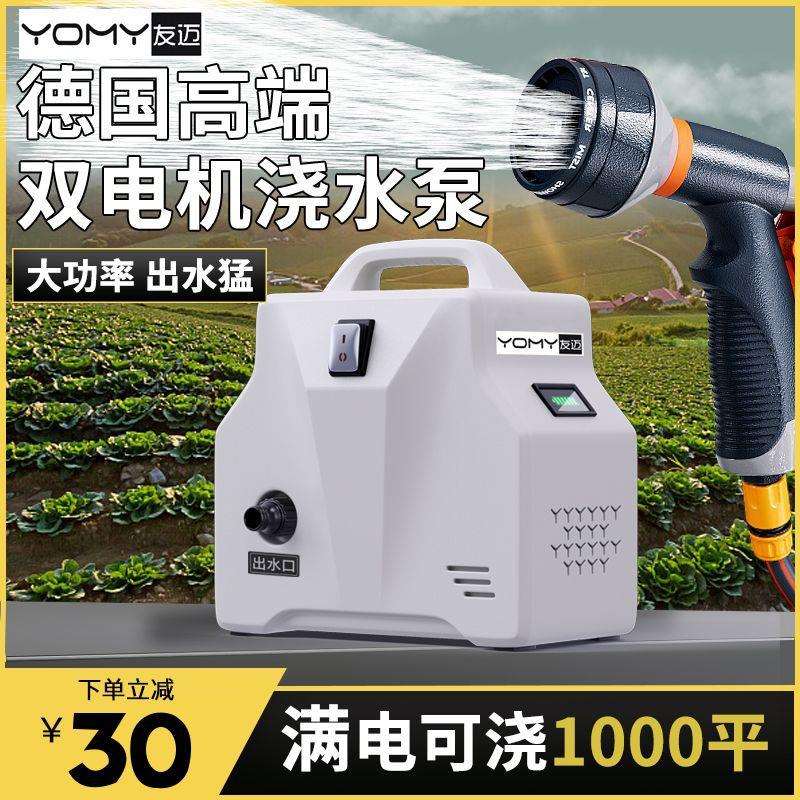 家用充电式抽水泵菜园浇菜浇水神器淋菜洒水器抽水机菜地浇水机