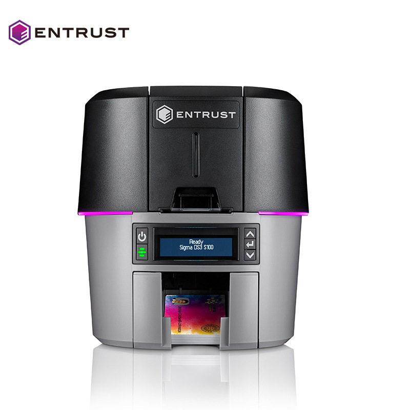 ENTRUST Sigma DS3/双面证卡打印机 社保卡居住证/员工证