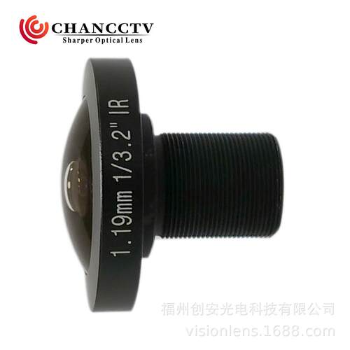 M12 像高3.6mm 800万像素 185度 1/2.8″ 鱼眼镜头用于车载 安防