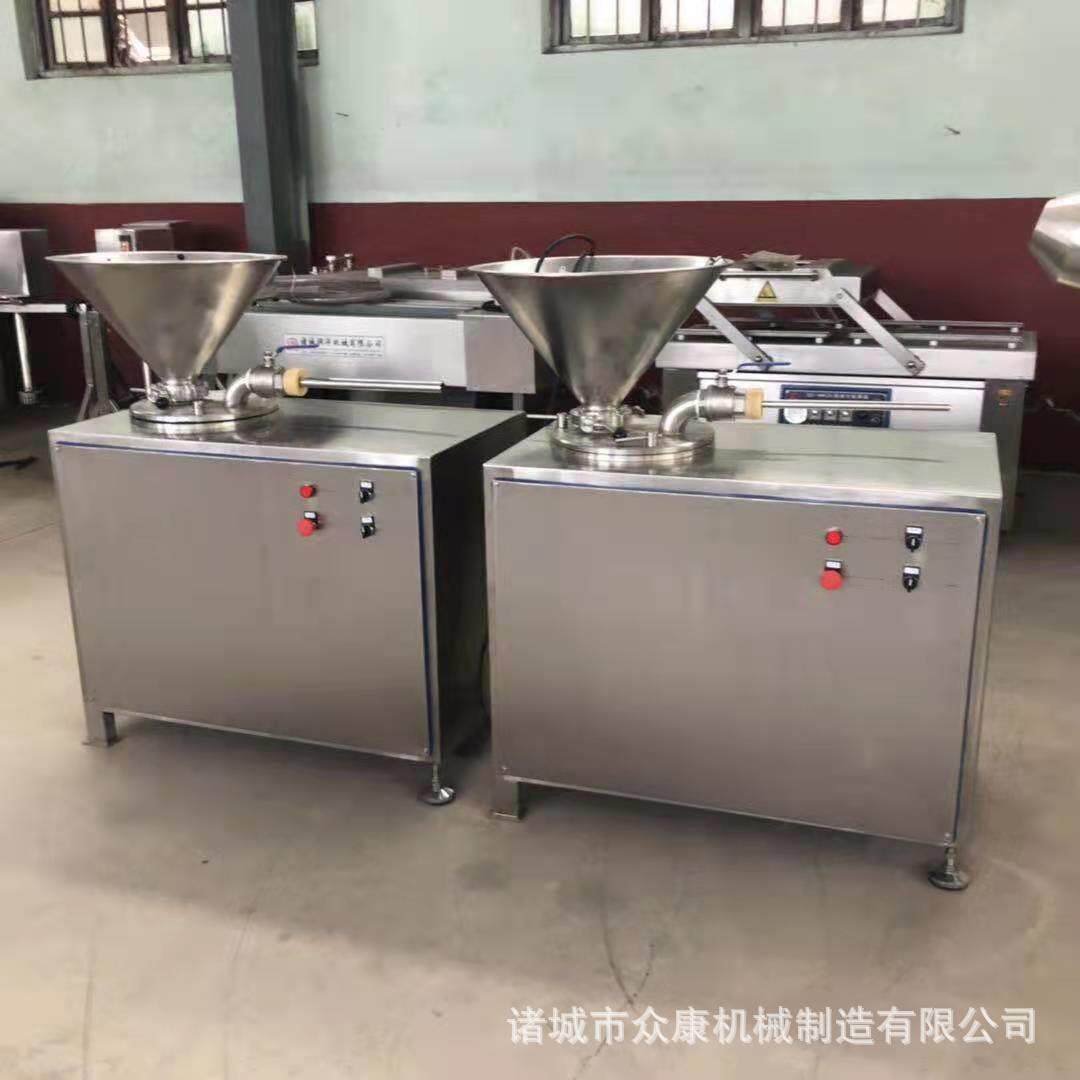 全自动液压灌肠机腊肠红肠香肠火腿灌装机多功能双管灌肠设备