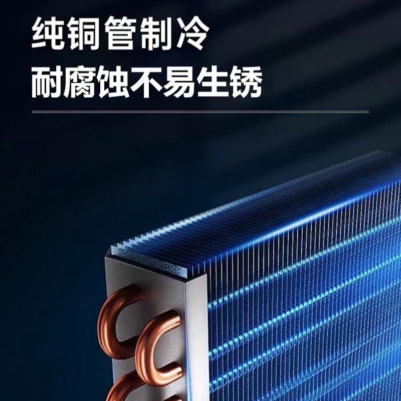 子母柜商用冷藏冷冻一体展示柜饭店餐饮厨房立式不锈钢操作台冰柜