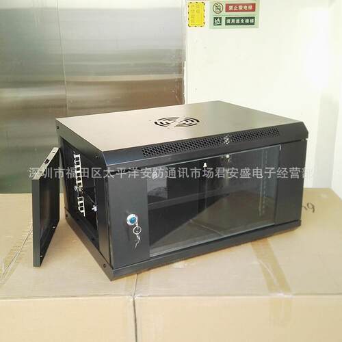 组装款通用标准网络机柜4u6U壁挂弱电通信路由器监控小交换机箱