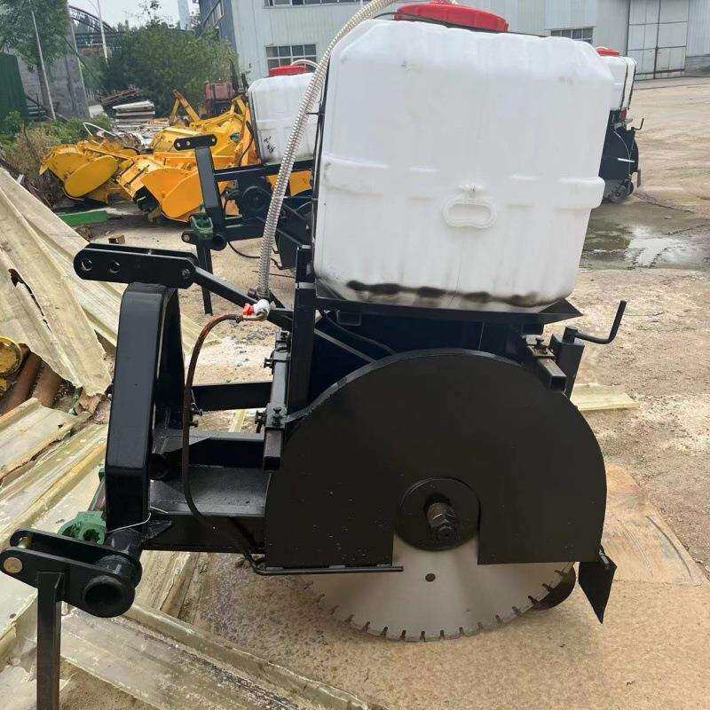 丰宏 后置悬挂式马路切割机 双锯片路面切缝机 混凝土开槽机