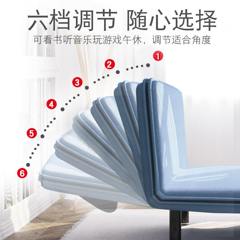 4I沙发床两用小户型可折叠多功能单人1米书房折叠床客厅家用梳化