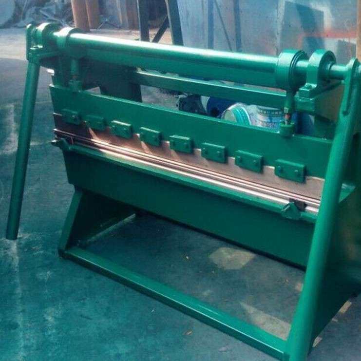 1米小型手动折弯机气动折边机压弯机直角压床铁板折板机标牌折边