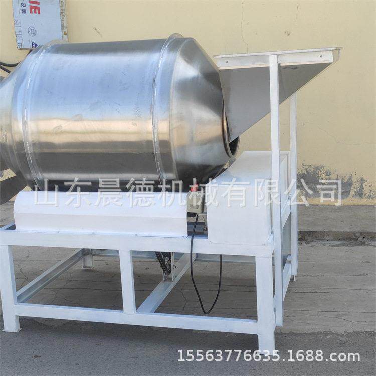 不锈钢滚筒式拌料机 腌肉卧式搅拌豆干豆皮混合机