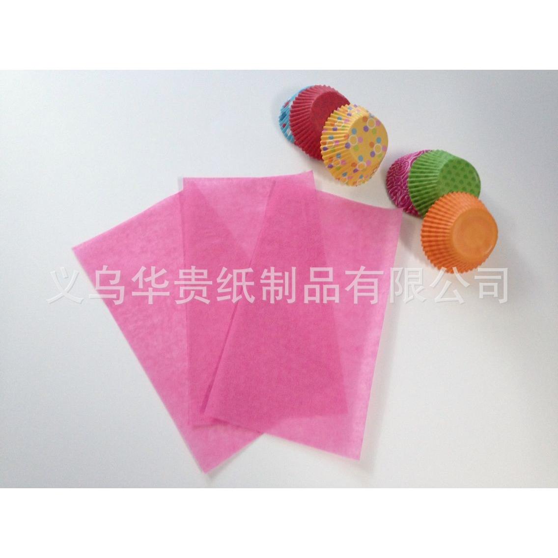 40g粉红防油纸 颜色鲜艳喜庆 拉力好防水渗透 现货供应 加工分切