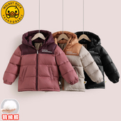 Demi专享 顾奈 小黄鸭新款 黑金羽绒服冬季 外套XT158