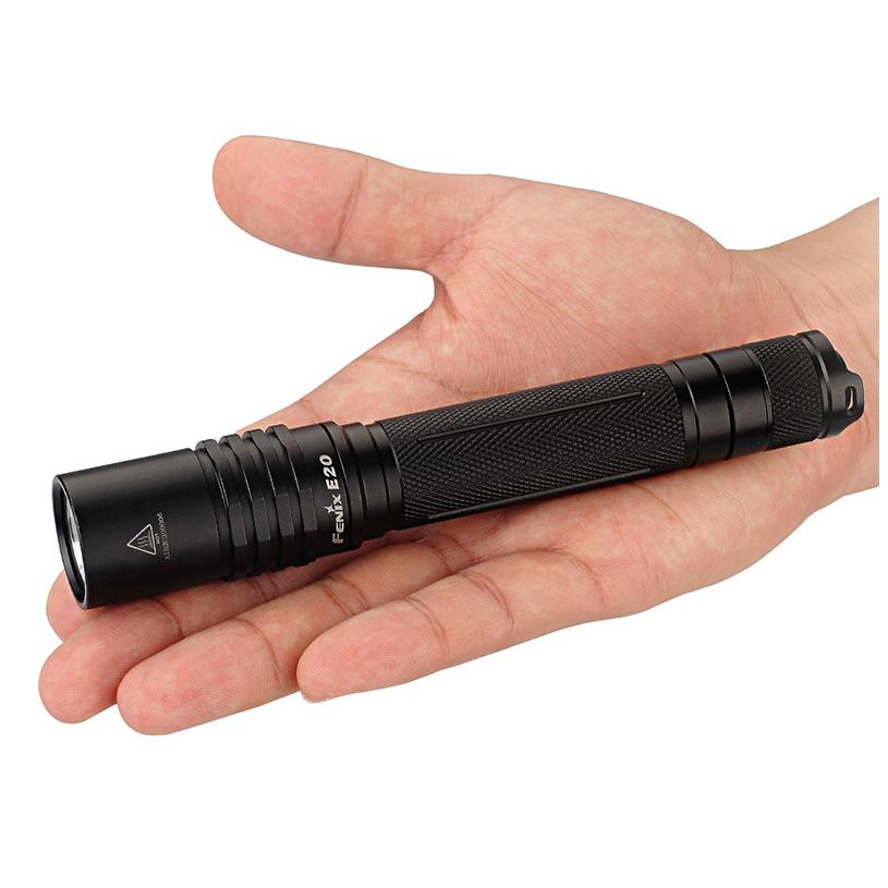 FENIX 菲尼克斯 E20 强光防水手电筒 AA户外LED手电