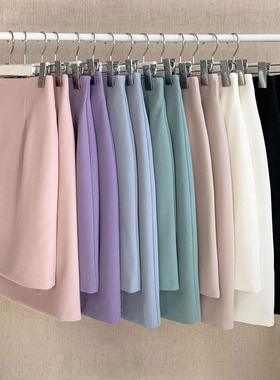 半身裙2025春季新品女秋高腰修身OL包臀一步裙上班服裙子工装短裙