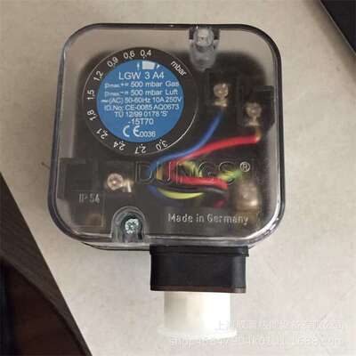 DUNGS冬斯德国GW500A6原装压力开关 气压开关质保一年 现货秒发
