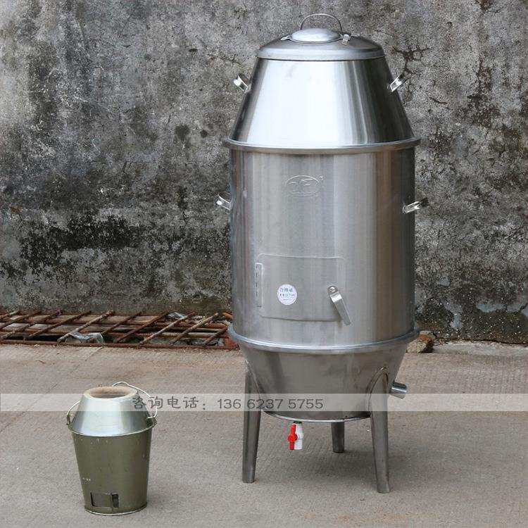 永丰50CM小型家用烤鸭烧鹅木炭烤炉挂烤乳鸽烧鸡炉商用烤肉串吊炉