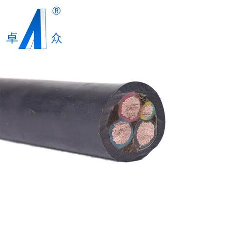 上海卓众国标橡套软电缆 YC 3*10+2*6 橡皮线/电源线/橡胶高品质