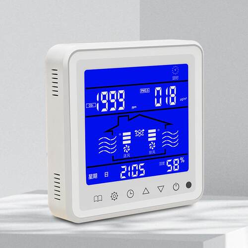 KF-600E 标配PM2.5 VOC 手机APP 新风智能控制器