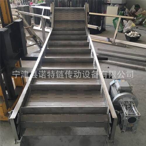 厂家压铸机冷却线链板式输送机Z型爬坡提升机多层电加热烘干机