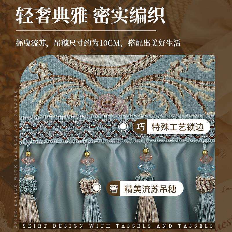 欧式电脑罩防尘罩盖布台布主机液晶显示器键盘盖布屏幕蒙布电脑套