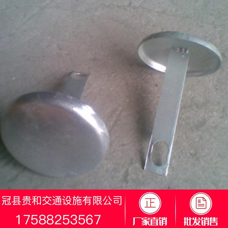 现货波形护栏板配件端头公路防撞喷塑防护栏螺栓防撞加强图片