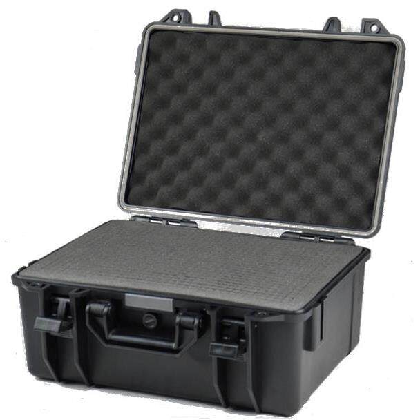 【415X335X180mm】防水防尘防摔ABS塑料箱 手提肩带多功能安全箱