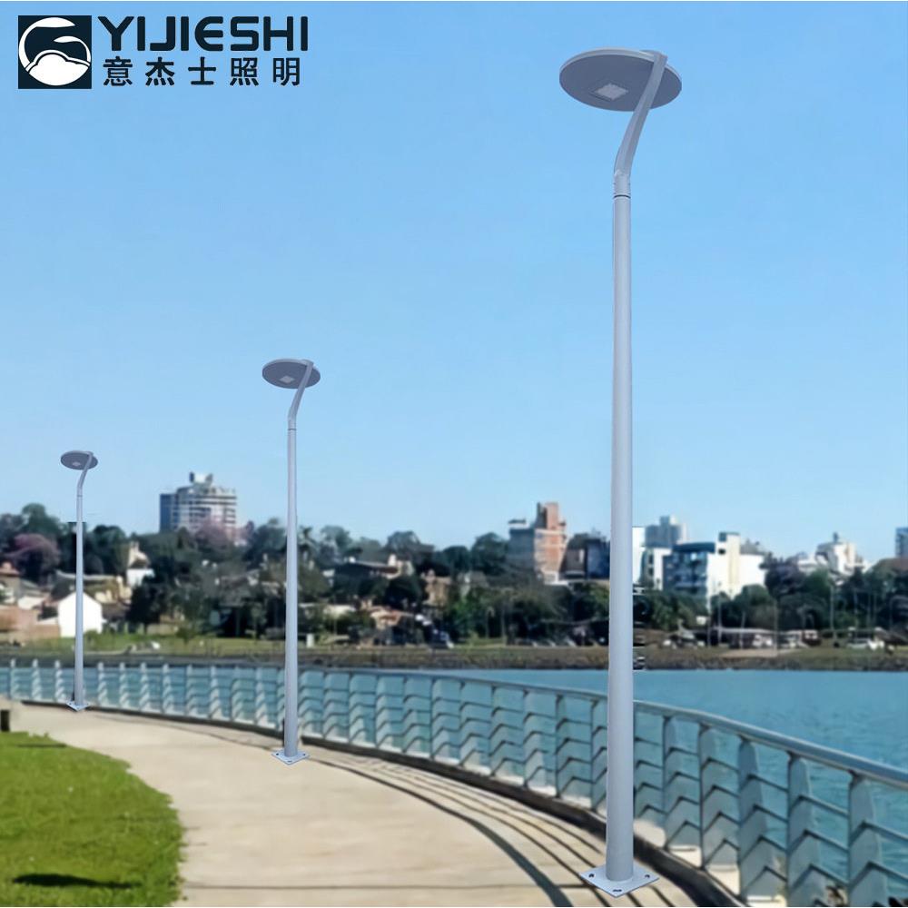 3.5米现简约庭院灯铝材景观花园小区广场学校led