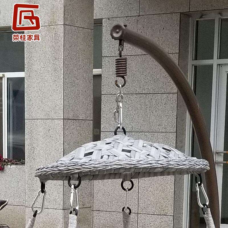 粗藤吊篮单人吊椅户外秋千藤椅阳台摇篮椅室内庭院休闲摇椅