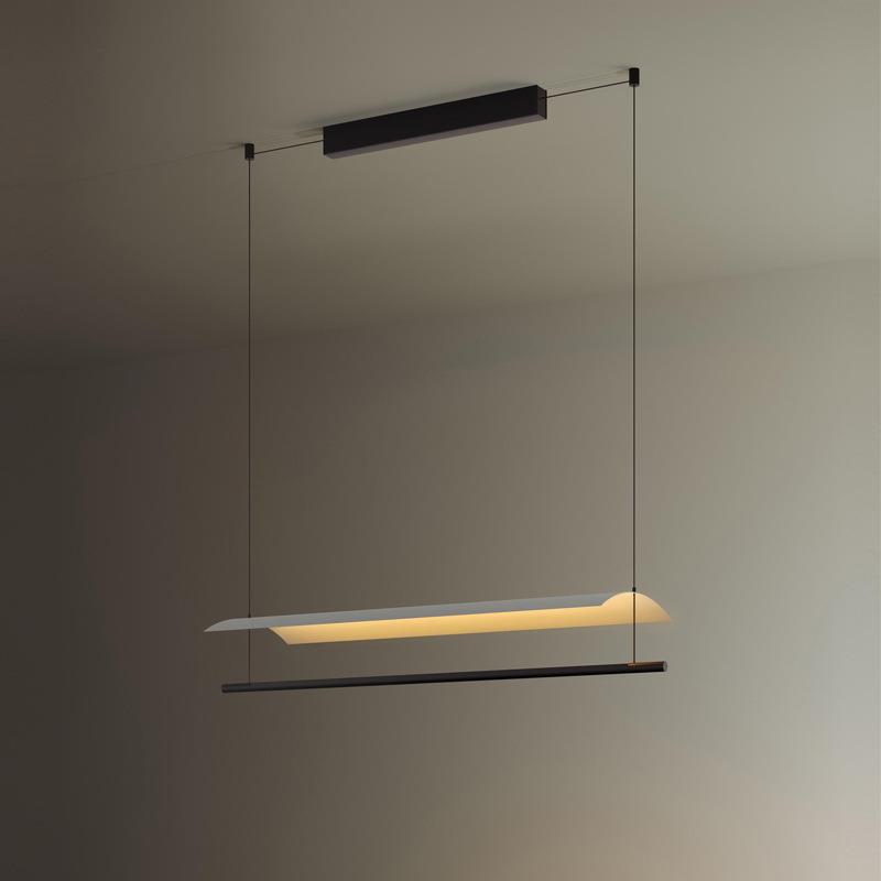 现代中式餐厅茶室灯简约日式禅意创意吧台展厅画室装饰设计师吊灯