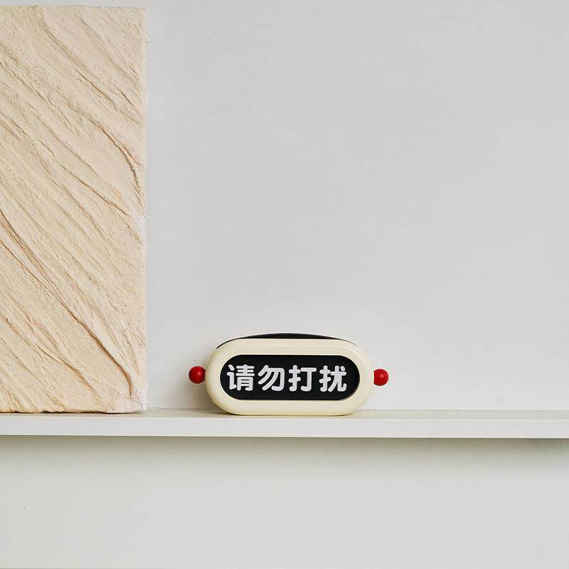 木质心情牌送礼创意家用装饰品 趣味休闲心情表示牌奶油摆件
