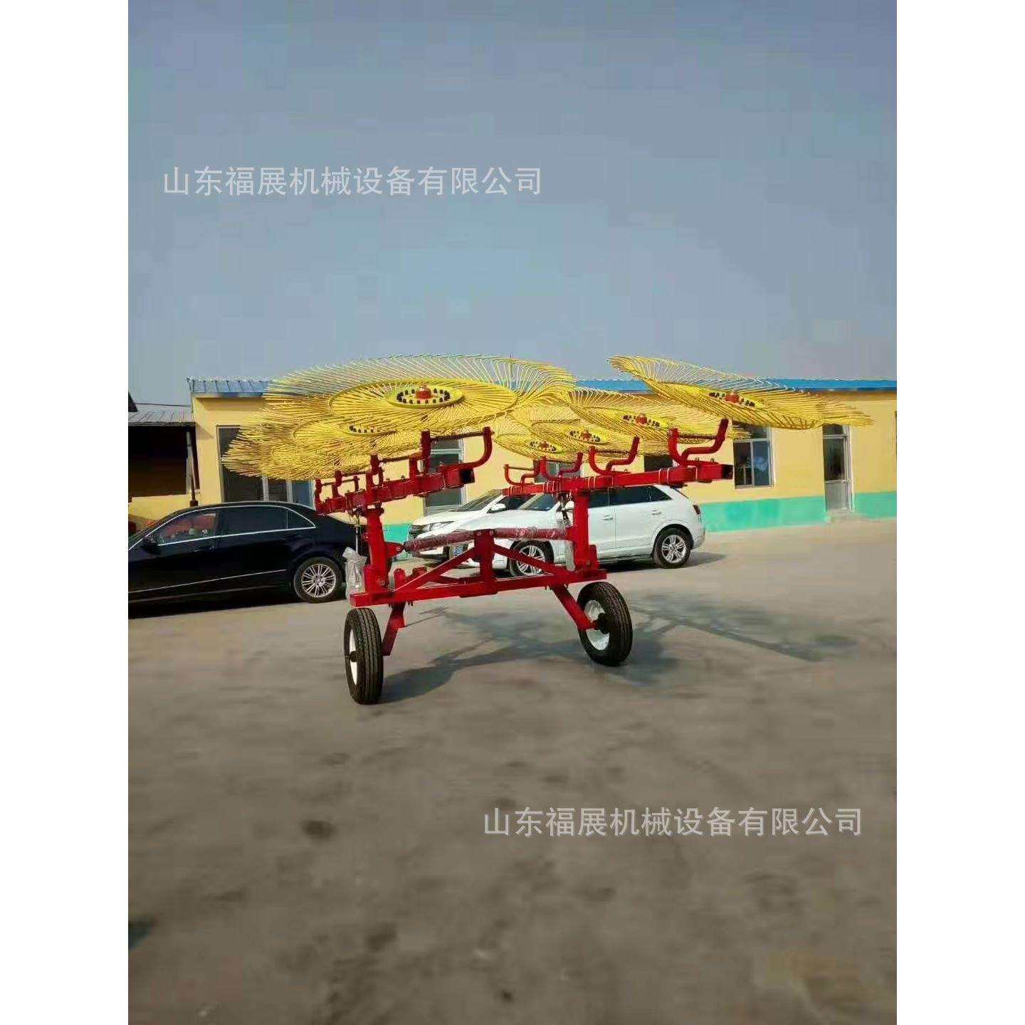 悬挂式搂草机 牧草苜蓿圆盘搂草机 四轮拖拉机带搂草机 搂草机