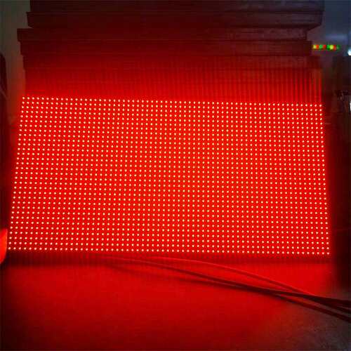 室内LED screen屏壁挂字幕屏文字屏F3.75红绿黄色屏 p4.75显示屏