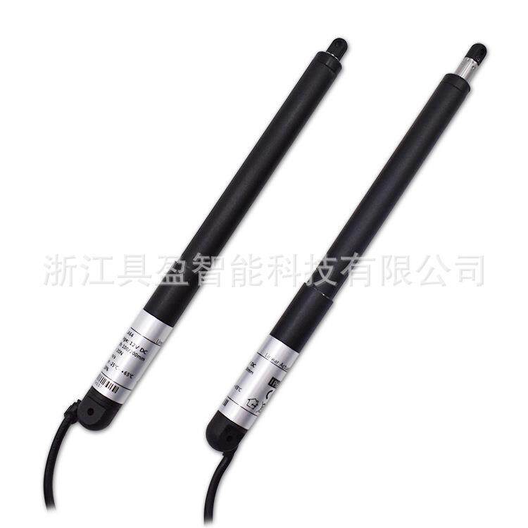 具盈12/24V微型笔式电动推杆 开窗器直线电动伸缩杆