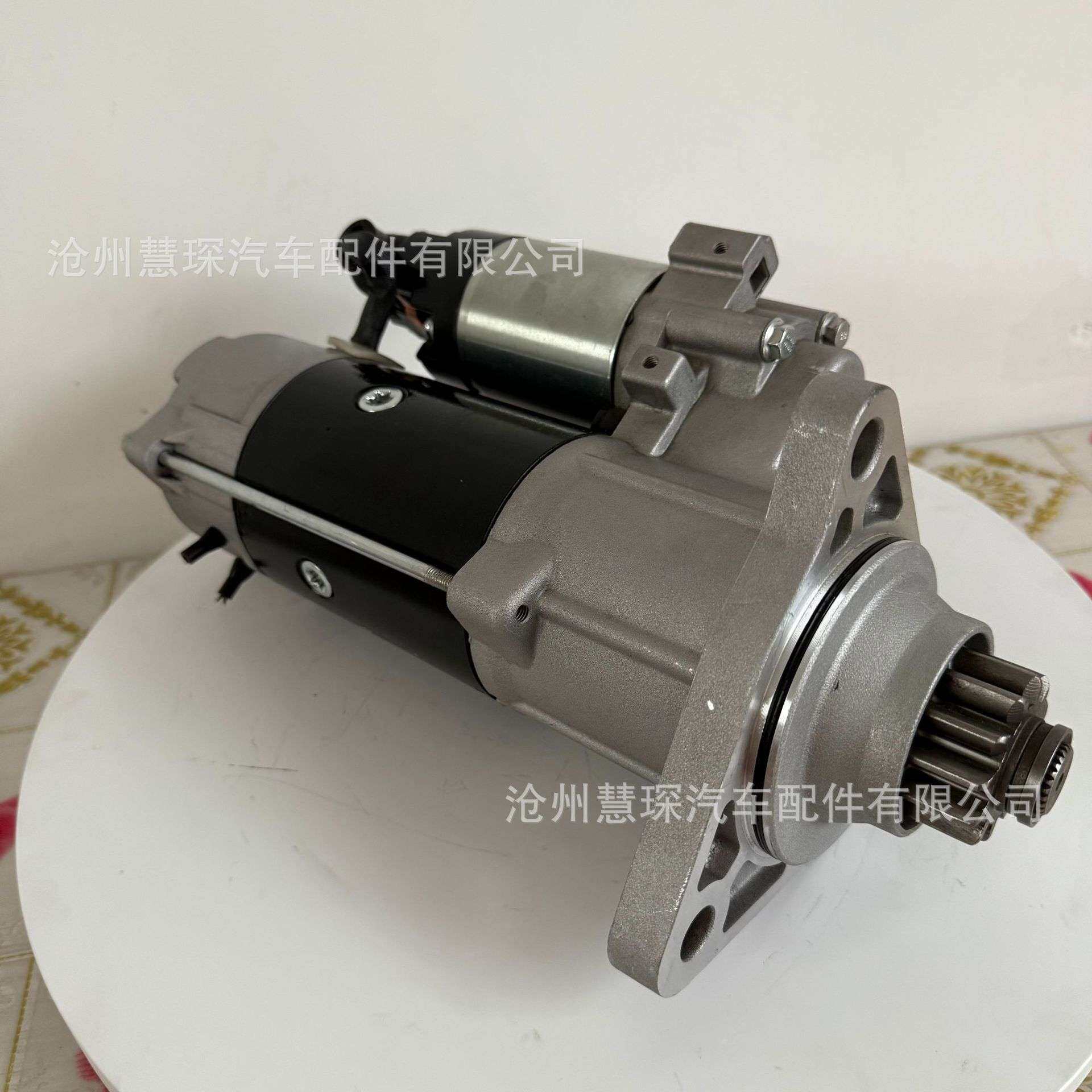 后801569147上汽红岩杰狮菲亚特起动机马达24V8.0KW 12齿，13齿
