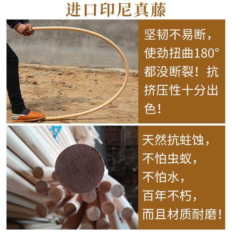 家用揺摇椅躺椅大人阳台休闲午睡椅藤椅藤编老人实木逍遥椅成人竹