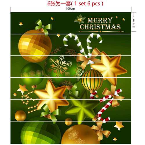 SLT006圣诞节雪人3D仿真楼梯贴防水时尚创意台阶装饰墙贴家居