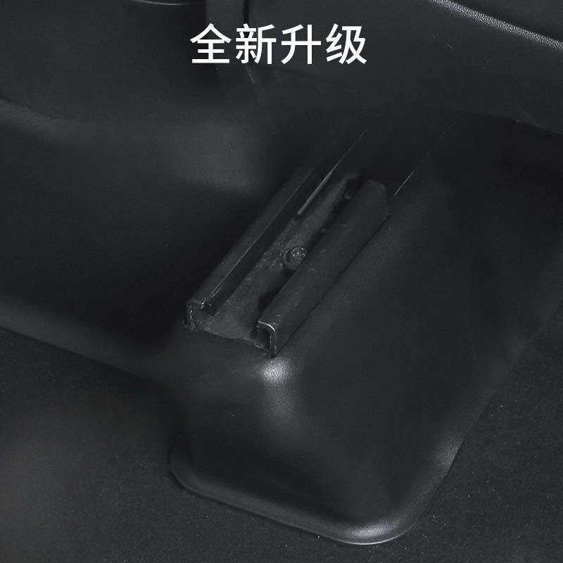 适用焕新版Model丫门槛条座椅下护角前后排防踢垫保护y改装厂配件