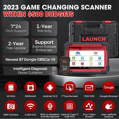 元征LAUNCH 新款CRP919E BT汽车故障诊断仪海外配置多语言外贸版