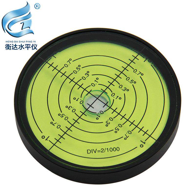 金属超薄款水平仪高精度水准仪迷你小型水准泡水平珠万向水平气泡