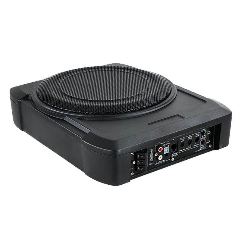 8寸车载低音炮超薄超音箱座位座椅下有源12v24V大功率音响重低音