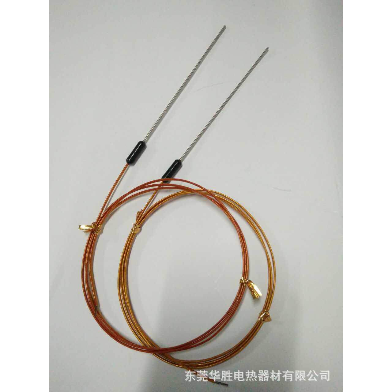 热流道胶头热电偶JK型模具针式1.01.5感温线探温针热电偶温度传感