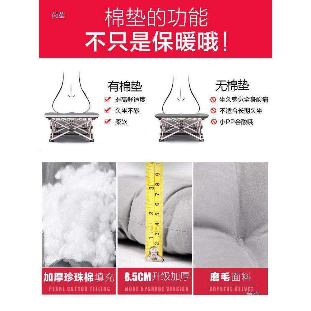 躺椅垫子折叠椅加厚棉坐垫懒人椅摇椅靠垫拆卸公椅配件大全