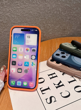 支架超薄新款上市磁吸手机壳大视窗apple手机壳手机防护套防摔 苹果 iphone11234567全系列手机壳保护套