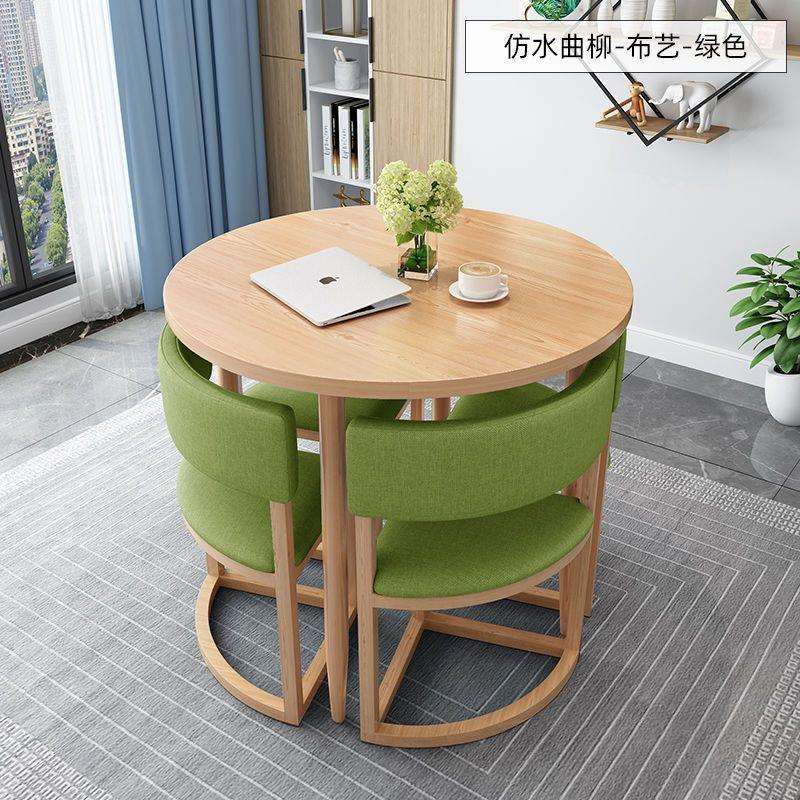 美发店休息区桌子圆桌子吧台桌奶茶脚靠墙长条家用窗边等候房间