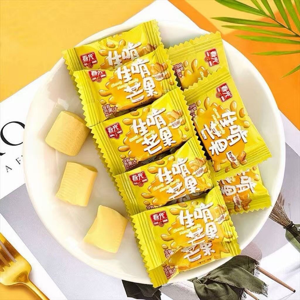 春光生啃水果糖海南特产特制椰子榴莲番石榴多种口味下午茶年货