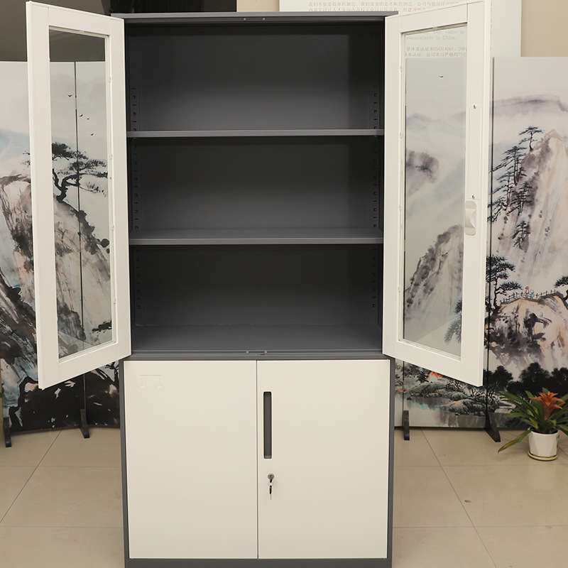 不锈钢文件柜器械柜诊所仪器资料柜档案柜储物柜玻璃抽屉带锁