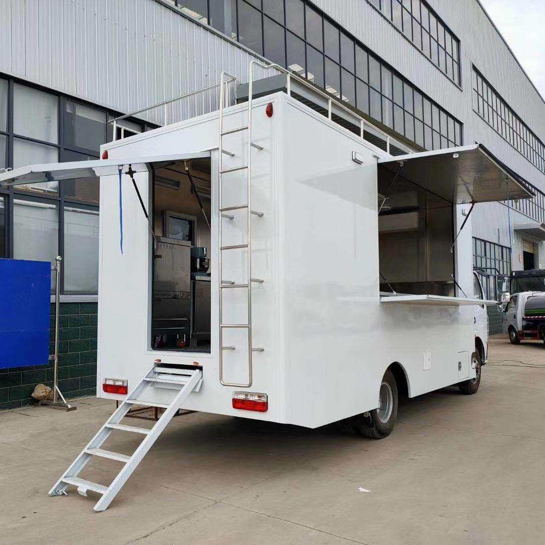 移动餐车不锈钢饮食保障餐车 多功能野外作业炊事车 学校保温送餐
