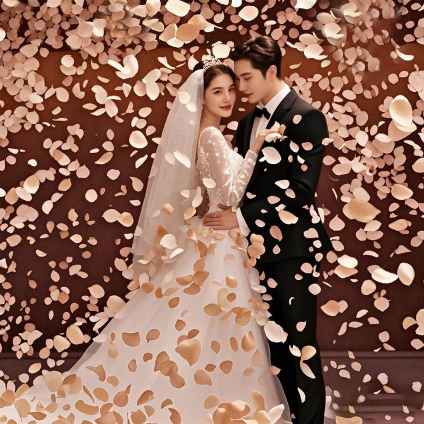 结婚花瓣礼炮礼花筒粉色玫瑰礼筒炮手拧花筒婚礼喷花婚庆用品大全