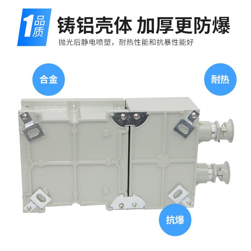 厂家供应防爆开关断路器 40a60a腾达铝合金带漏电防爆断路器开关