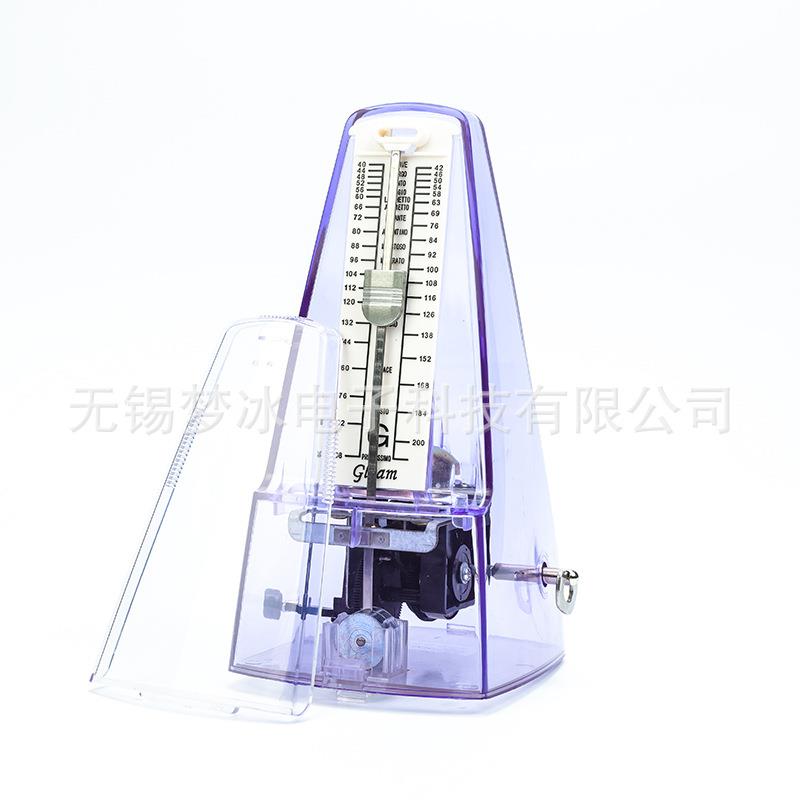 机械节拍器GM-10经典塑钢机芯击打乐器打拍子节奏器电子节拍器