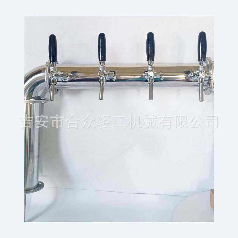 不锈钢门型酒柱啤酒分发吧台扎啤机简约4头6头啤酒柱售酒塔带龙头
