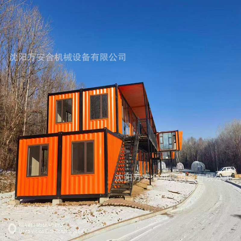 沈阳工厂别墅集装箱街区规划商业街店铺工业风售楼处办公室