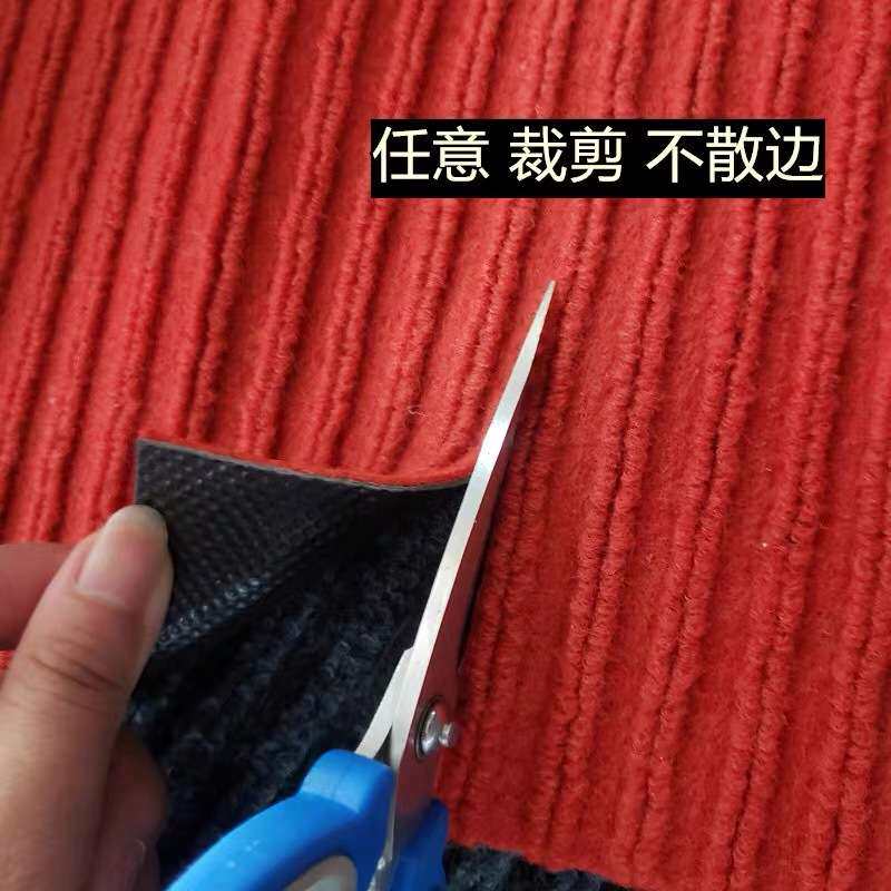 双条纹吸水厨房地毯商用防水防油免洗耐脏脚垫子进门家用防滑地垫