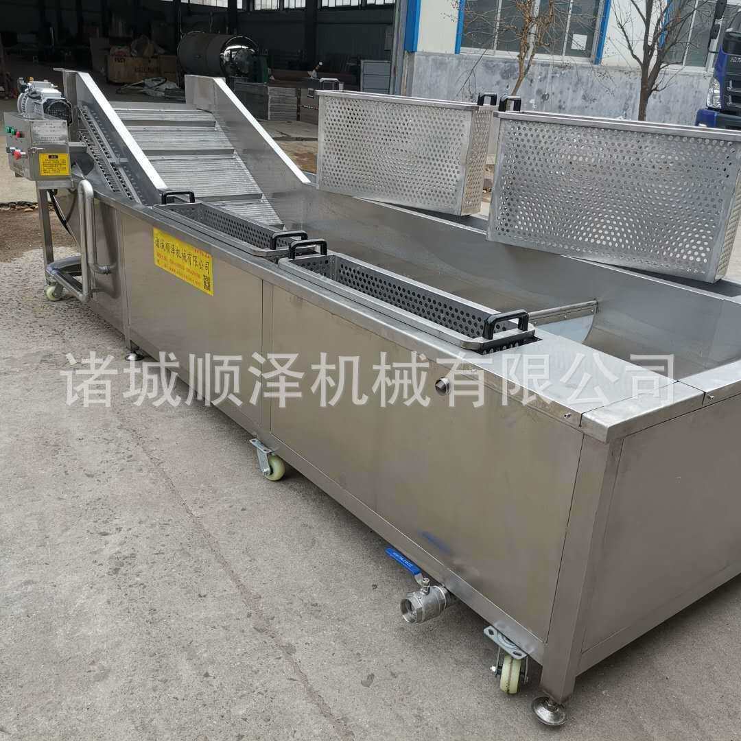 顺泽扇贝挂冰机 生蚝挂冰机 去骨鸭掌挂冰机 连续式挂冰设备